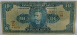 Cedula do Brasil - 10 mil Reis - no estado 1918 -