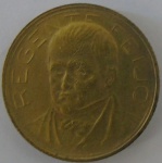 Moeda de Bronze-Aluminio ,Brasil 500 Reis 1938