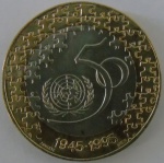 Moeda Bi-Metalica - Portugal 200 escudos1995 -
