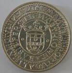 Moeda de Prata,Portugal 1000 Escudos 1983 -