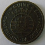 Moeda de Bronze,Guine 50 centavos 1946 -