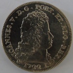 Moeda comemorativa Portugal 5 euros  2012 -peça de D. Joao V -
