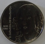 Moeda comemorativa Portugal 5 euros  2016 - D Catarina de Bragança