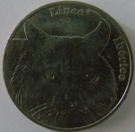 Moeda de Niquel ,Portugal 5 euros 2016 - Lince Iebrico