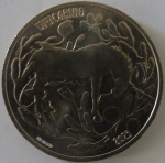 Moeda de Niquel ,Portugal 5 euros 2023 unicornio - 