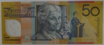 Cedula estrangeira -polimero -Australia 50 Dollares - 