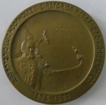Medalha em Bronze ,1876/1890/1876/1976 -Centenario da diretoria de Hidrografia e navegaçao  peso 93 gr -Diametro 60 mm