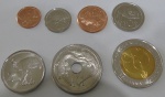 Serie 7 moedas de Papua nova Guine - FC