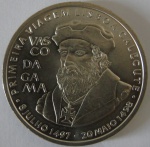 Moeda de Cupro - Niquel , Portugal 200 Escudos 1998 - Vasco de Gama
