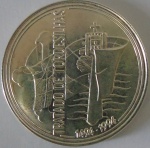 Moeda de prata ,Portugal 1000 Escudos 1994 -