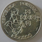 Moeda de Prata ,Portugal 1000 Escudos 2000 -