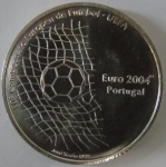 Moeda de prata ,Portugal 1000 Escudos 2001 - 