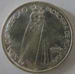 Moeda de Prata ,Portugal 1000 Escudos 1996 -