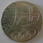 Moeda de Prata Portugal 10 euros  2004 -27 gr 