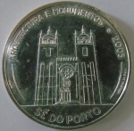 Moeda de Prata Portugal 10 euros  2005 -27 gr 