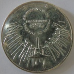 Moeda de Prata Portugal 10 euros  2006 -27 gr 