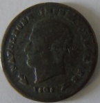 Moeda de Cobre  Estrangeira ,Italia  3 centesimi  1808 -