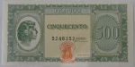 Cedula estrangeira -italia 500 Lira -EF 