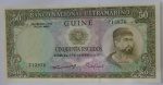 Cedula estrangeira -Guine 50 escudos -FE 