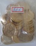 Sache Lacrado com 50 Moedas de 25 Centavos 2023 FC 