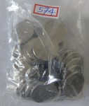 Sache Lacrado com 50 Moedas de 50 Centavos 2024 -FC 