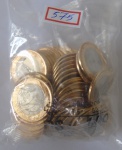 Sache Lacrado com 50 Moedas de 1 Real 2024 -FC 