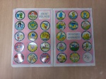Albúm de figurinhas Chapinhas anos 70, faltando 41 figurinhas no estado como mostram as fotos.