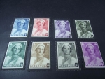 SÉRIE COMPLETA NOVA COM GOMA BÉLGICA 1935 TEMÁTICA PERSONALIDADES E CRUZ DE LORENA