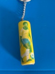 Chaveiro da marca de pilha Rayovac, com a imagem do nosso Rey Pele, peça para colecionador.