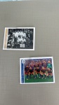 Duas figurinhas 2010 FC Barcelona  1955 -56 Real Madri valor 30,00