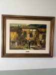 Quadro Durval Pereira. Tela medida 69X48 alt e larg  medida do quadro total 99X78 lar e alt.