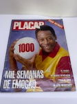 Revista Placar 1989 Edição Historica com o nosso Rei Pelé.