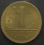 1 CRUZEIRO - 1942 - BRONZE ALUMINIO - ESCASSA - FC