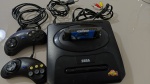 Console Mega Drive III Tectoy (Show do Milhão), testado e funcionando, com 1 controle original