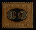 Itália - Taxa - 1890/1891 - Nº22 - Yuer 30 Euros