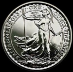 Moeda do Reino Unido Two Pounds ano 2013 Rainha Elizabeth II Prata 1Oz .999 Soberba 38.61mm 31.21 gr