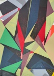 Emanoel Araújo, Abstrato, gravura, tiragem 2/50, 105x75cm, sem moldura