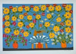 Antonio Poteiro, Árvore Florida, gravura PI, Edição Póstuma, 70x100cm, sem moldura