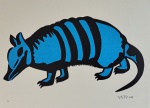 Gejo, Tatu Azul, gravura HC. 2010, 35x50cm, sem moldura