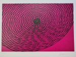 Kleber Ventura, Teia Pink, gravura, tiragem 16/30, 50x70cm, sem moldura