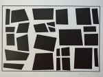 Kleber Ventura, Retalhos, gravura, tiragem 15/25, 50x70cm, sem moldura