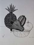 Aldemir Martins, Natureza Morta, gravura, PE, Edição Póstuma, 50x35cm, sem moldura