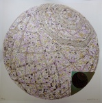 Wakabayashi, Temari, gravura, tiragem 47/120, 2005, 72x72cm, sem moldura