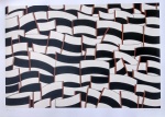 José Sabóia - Bandeiras - Gravura - Tiragem 1/100 - 48x66cm - sem moldura