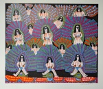 Antonio Poteiro, Índios, gravura PE, 70x80cm, sem moldura, EDIÇÃO PÓSTUMA