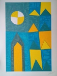Zi Facella, Composição, gravura PI, 70x50cm, 2025, sem moldura