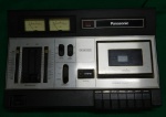 Aparelho de som stéreo cassete deck, marca Panasonic, Modelo RS600US. Origem Japão. Funcionando. Necessita de revisão. Usado.
