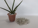 PINGENTES - CRISTAIS: Lote composto por mais de 130 pingentes de cristais para lustre ou luminárias.