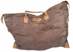 Bolsa mala de mão vintage na cor marrom. 35x25