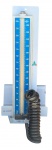 Antigo manômetro de Pressão, Coluna de Mercúrio de Mesa. Mede 40cm de altura.